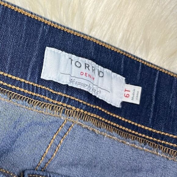Torrid lean jeans pull ons sz 6T/30 - Picture 2 of 7